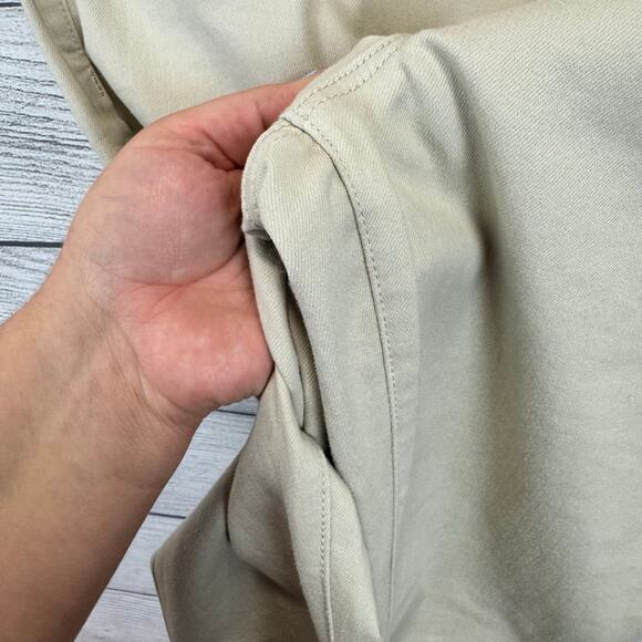 NYDJ Plus Size High Rise Billie Cream Mini Boot Ankle Jeans Size 16 TALL - Picture 5 of 9